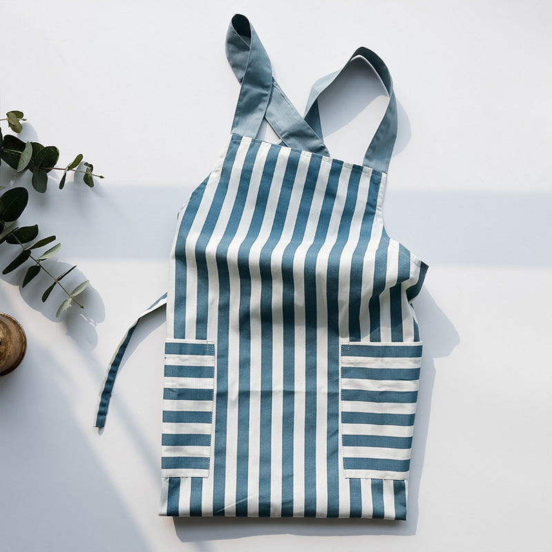 Quick-drying Vest-style Polka-dot Kitchen Apron