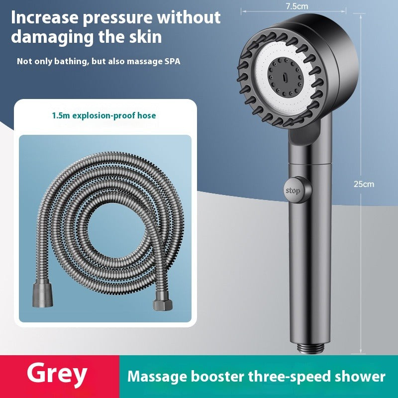 Pressurized Filtration Shower Head Set
