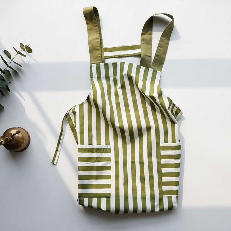 Quick-drying Vest-style Polka-dot Kitchen Apron