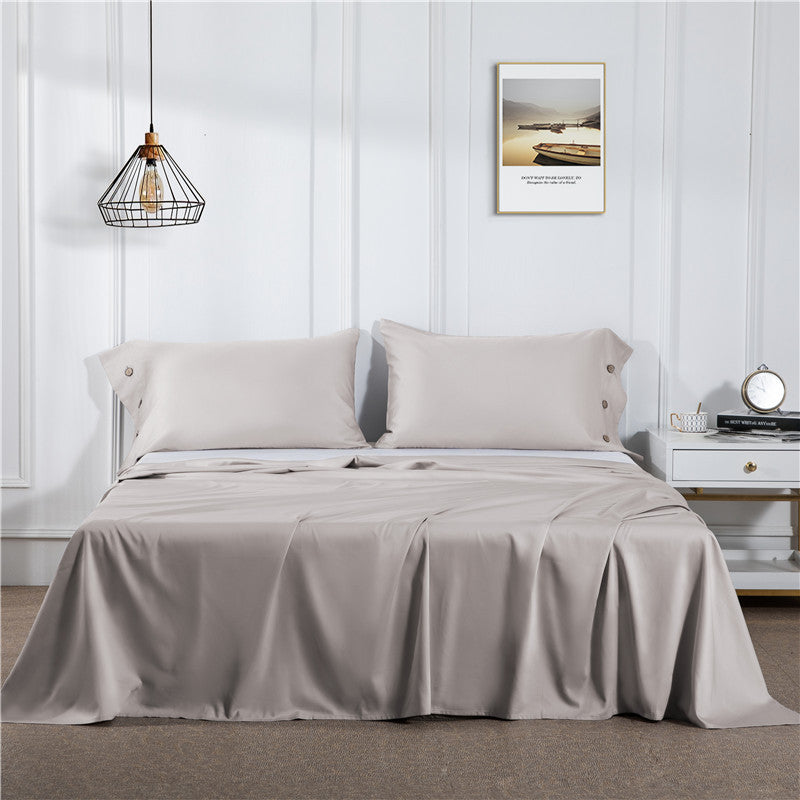 Cotton Satin Bed Sheet