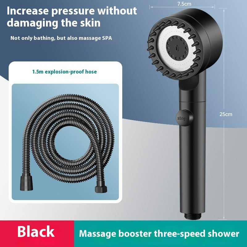 Pressurized Filtration Shower Head Set
