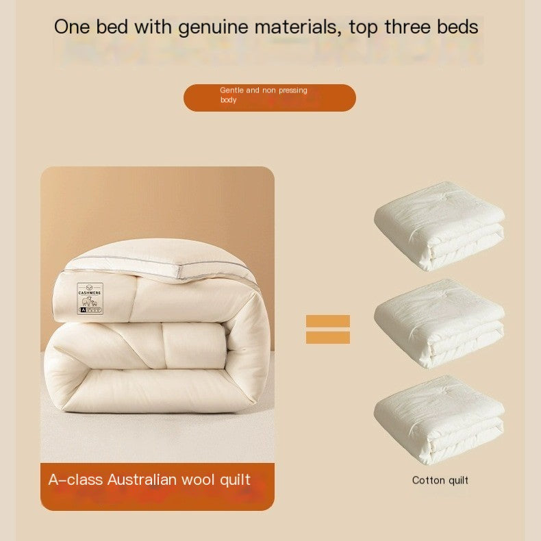 100% Australian Wool Comforter for Winter Warmth