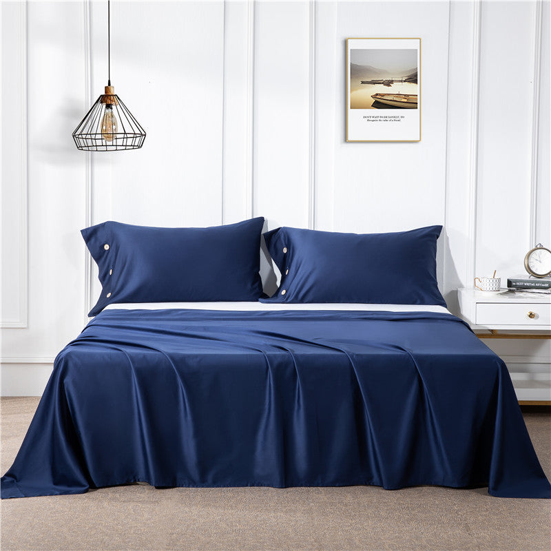 Cotton Satin Bed Sheet